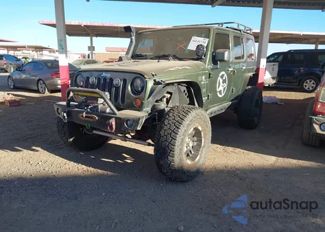 2007 Jeep Wrangler Unlimited Rubicon from USA, damaged, VIN 1J4GA69167L154399